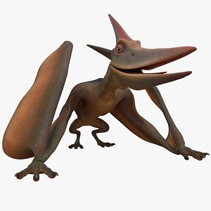 3D Pteranodon ANIMATED