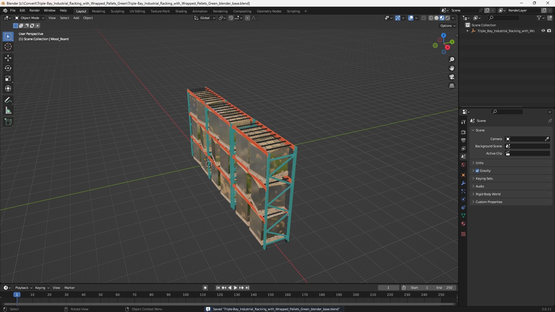 Triple-Bay Industrial Racking with Wrapped Pallets Green 3D model https://p.turbosquid.com/ts-thumb/sx/4k7KS6/Nh/triplebay_industrial_racking_with_wrapped_pallets_green_1001/jpg/1755659932/1920x1080/fit_q87/f549465870129e39c5ccf08ee4ca929cacec8f83/triplebay_industrial_racking_with_wrapped_pallets_green_1001.jpg