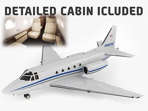 Sabreliner 60 - 65 with interior