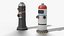 Fire Hydrant Pack - 9 Modern and Sci-Fi Hydrants Game Ready PBR