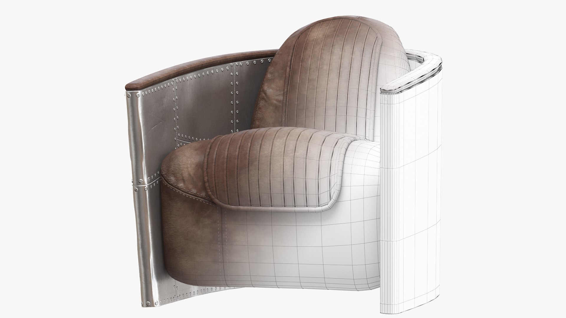 Restoration Hardware Aviator Chair 3d Turbosquid 2020811 8837