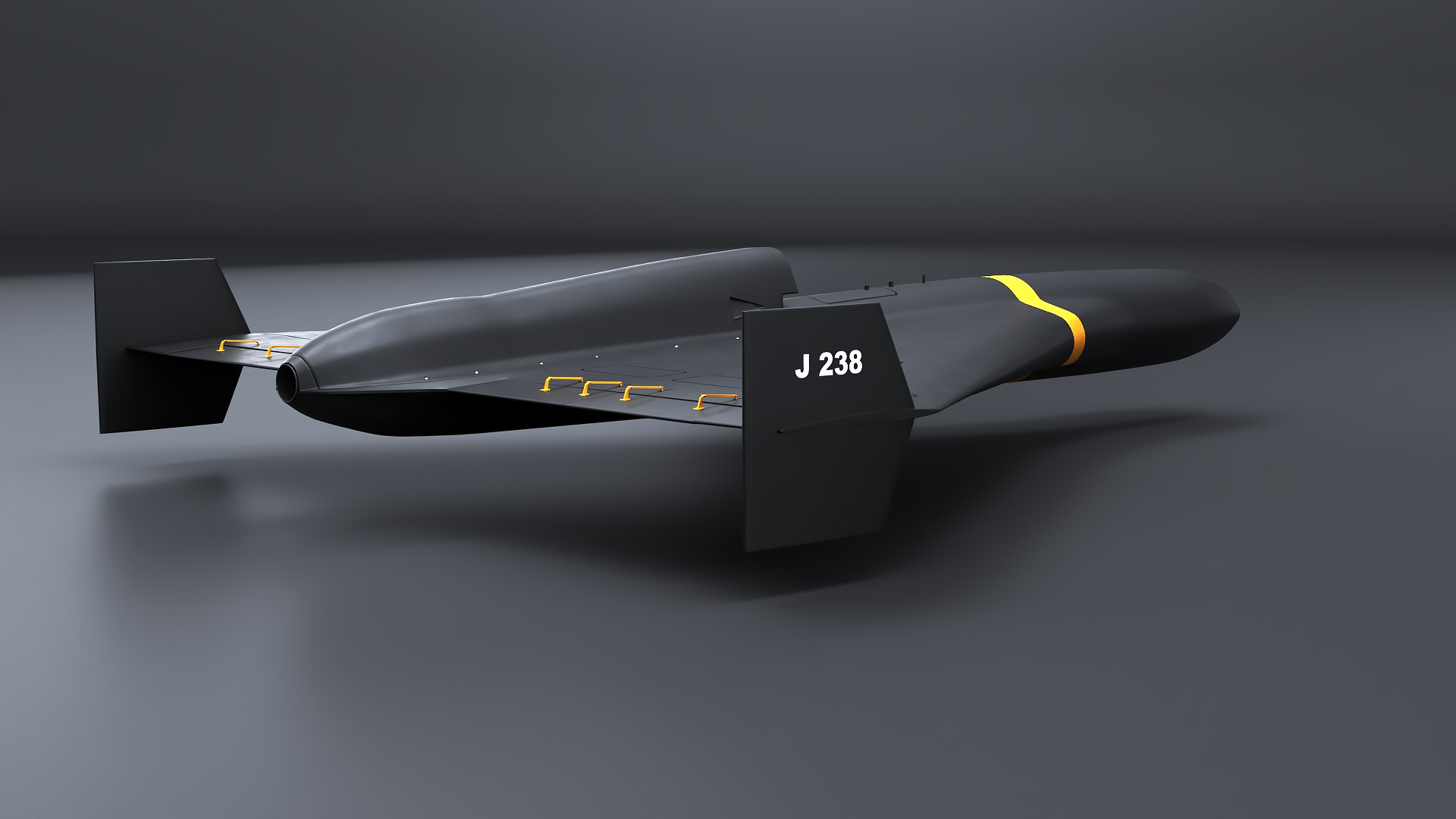 3D Shahed 238 Jet-Powered Kamikaze Drone - TurboSquid 2539615