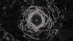 abstract scary cave 3D model