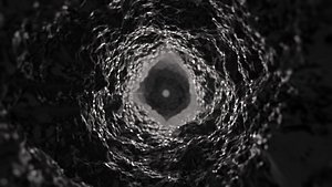 Abstract Scary Cave