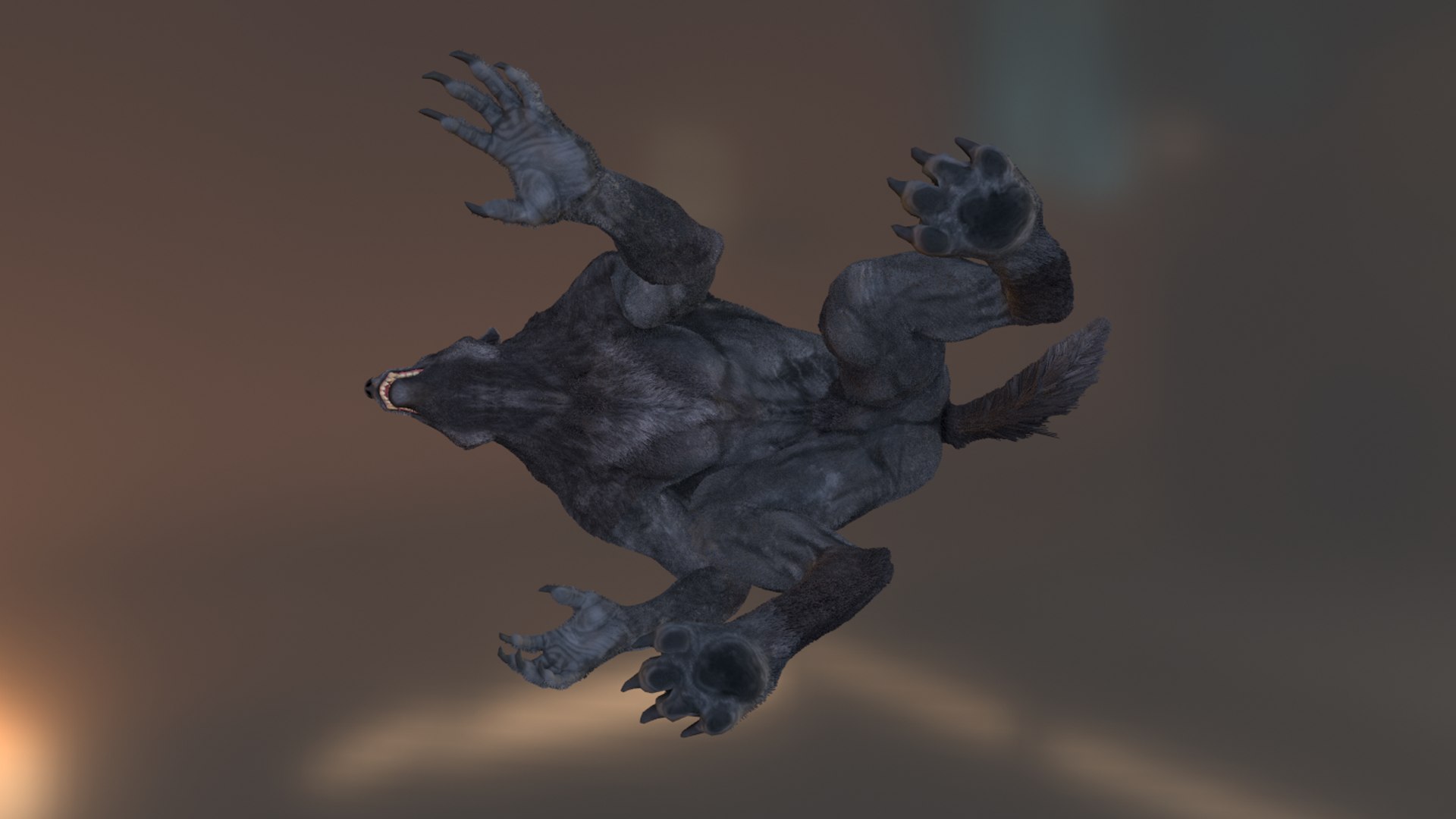 Werewolf 3D Model - TurboSquid 2182644