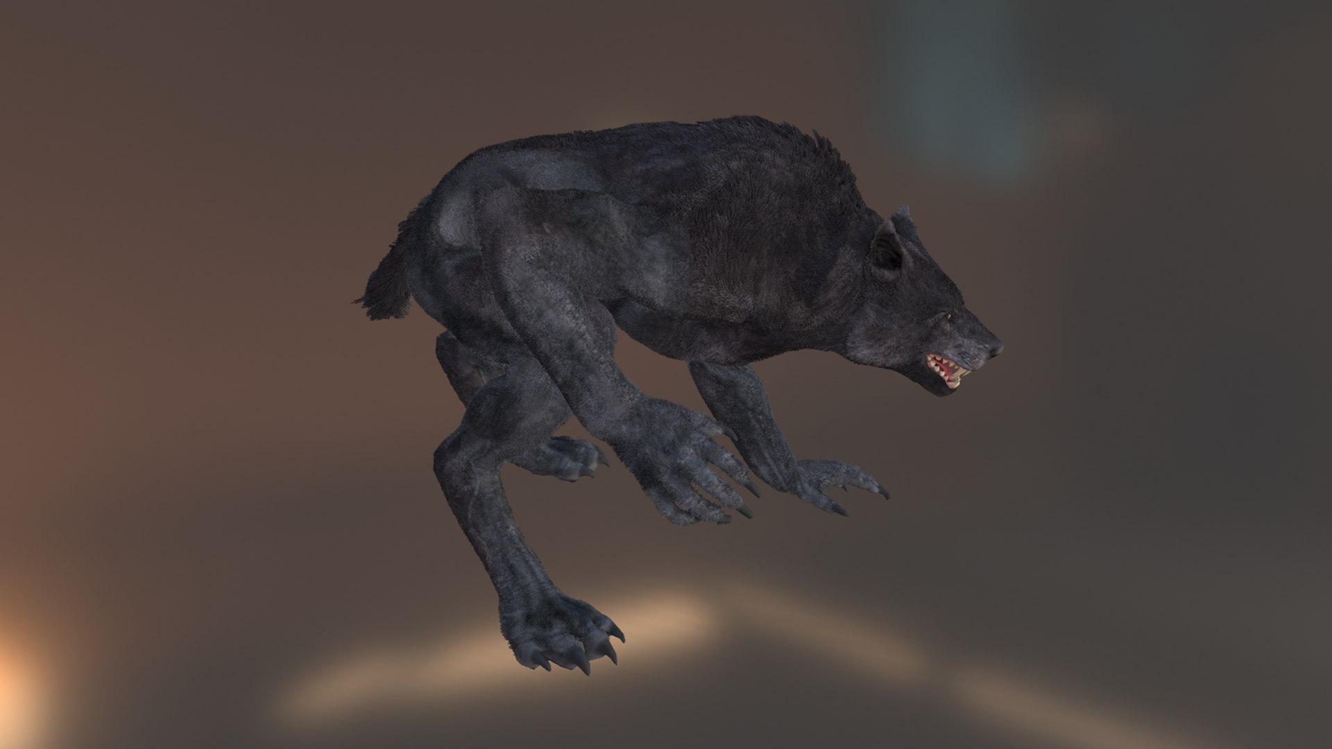 Werewolf 3D Model - TurboSquid 2182644