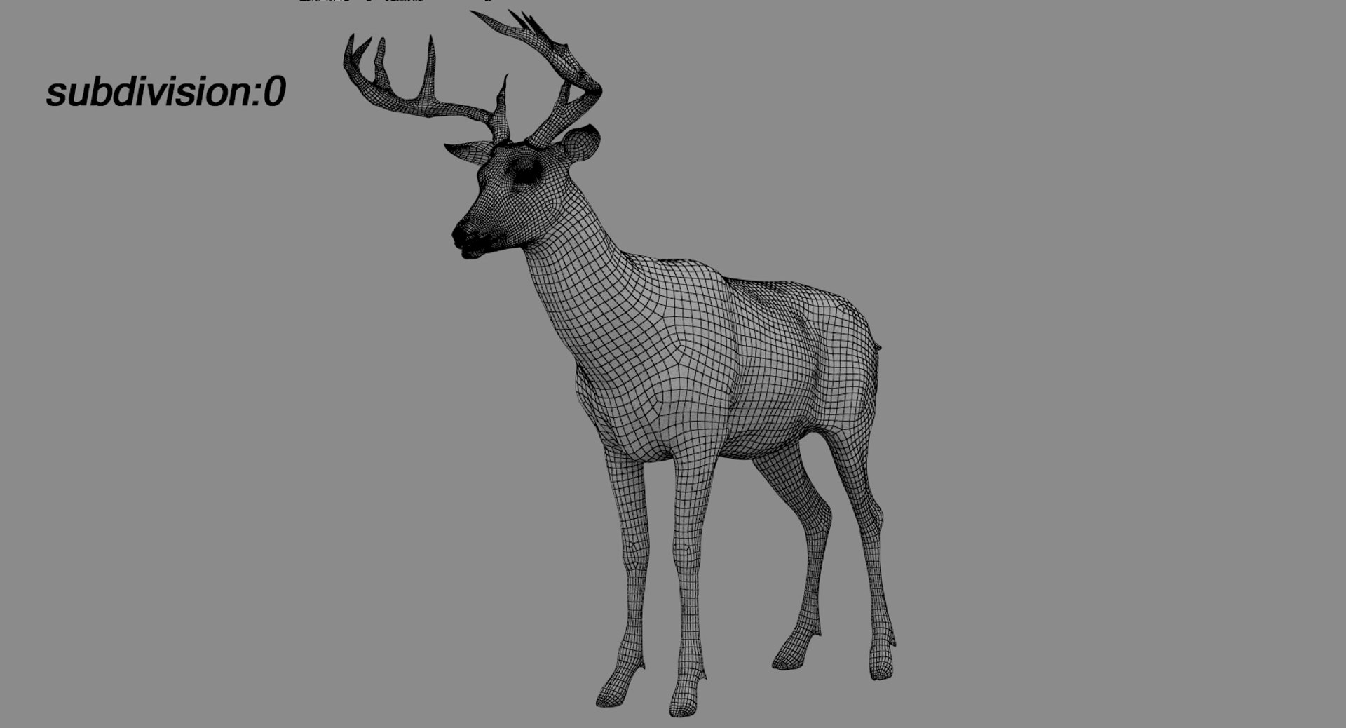 Deer Rigged 3D Model | 1144346 | TurboSquid