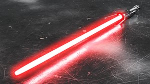 Rare lightsaber 3D model 3D model