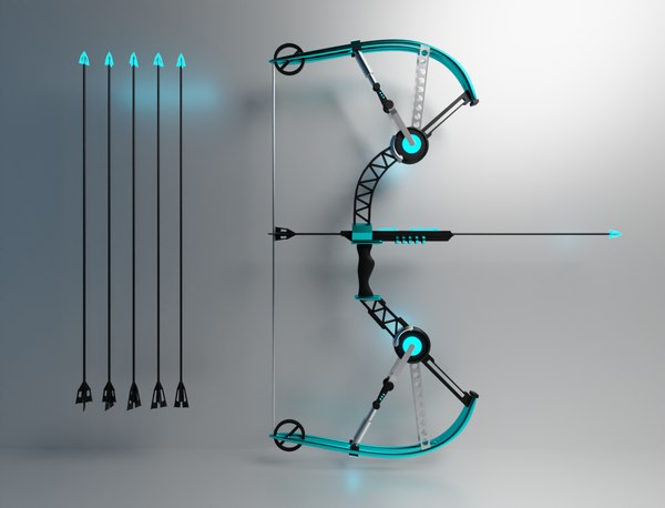 High Tech Bow LightArrowWeapon - LAW 3D model - TurboSquid 2036483