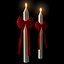 candle Candle Bow bowknot