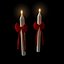 candle Candle Bow bowknot