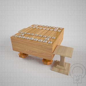 Chess Japanese Shogi - 2 masked - traditional