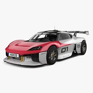 3D Porsche Mission R 2021