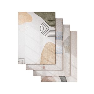 3D Rug Set 02 model