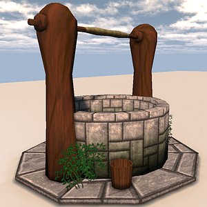 3d hand painted model