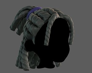 3D 3D Hair style for boy V78 model