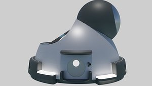 3D sphere house model