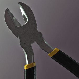 diagonal pliers 3D model