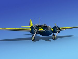 propellers martin b-10 bomber ma
