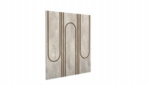 wall panel 3D model