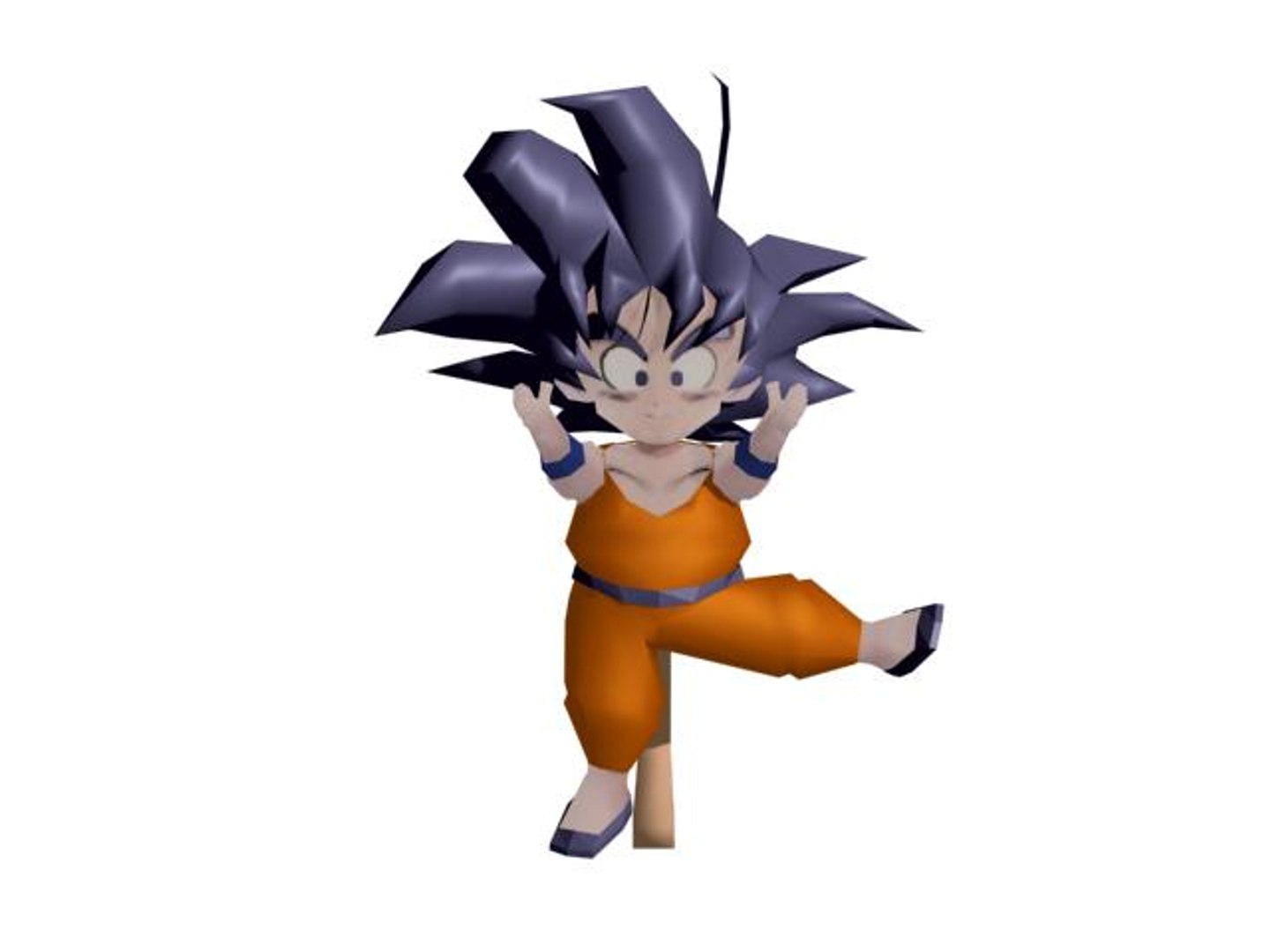 Filho Goku Modelo 3D - TurboSquid 1289950