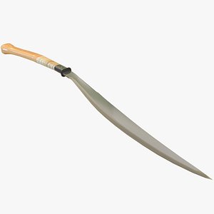 3D historically moro panabas model