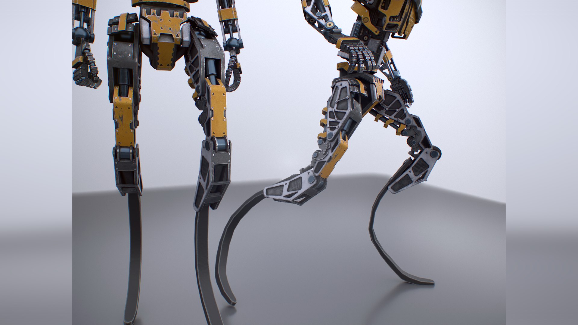 Scout Robot Gameready Model Unity Unreal Engine 3D Model - TurboSquid ...