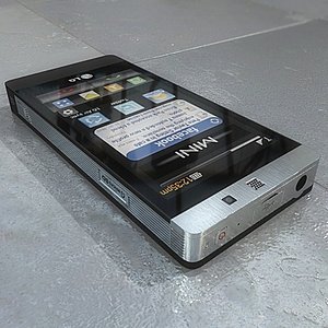 lg gd880 mini 3d model