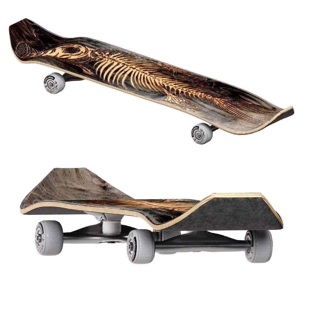 Skateboard 3D Model - TurboSquid 2016199