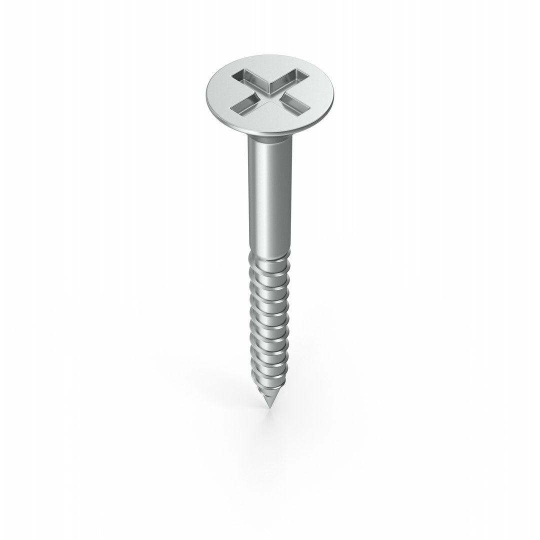 Screw 3D Model TurboSquid 1926186