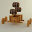 lowpoly cart