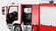 Modern Fire Truck Rigged