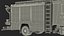 Modern Fire Truck Rigged