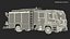 Modern Fire Truck Rigged
