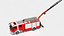 Modern Fire Truck Rigged
