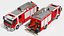 Modern Fire Truck Rigged