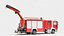 Modern Fire Truck Rigged