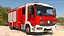 Modern Fire Truck Rigged