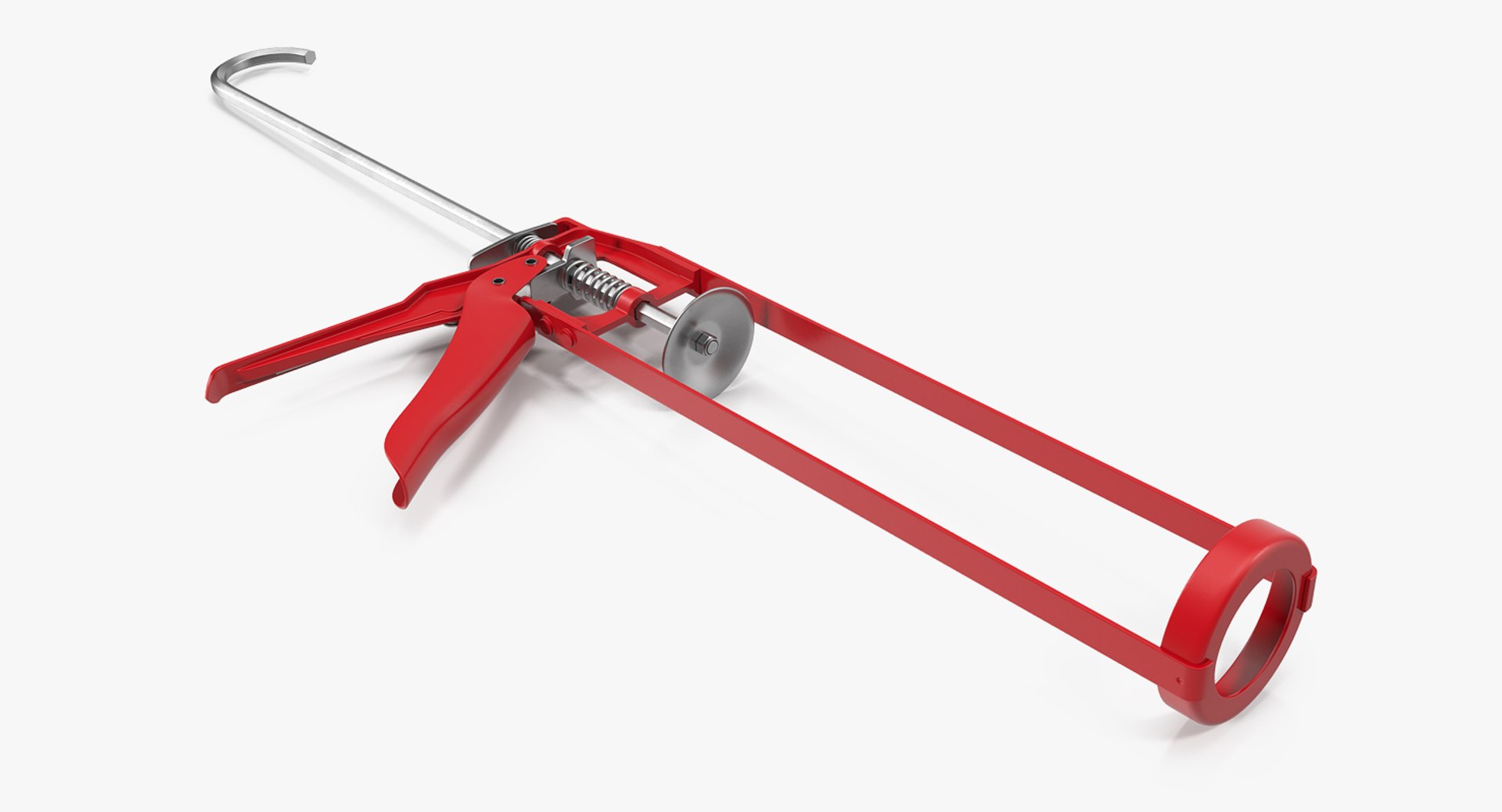 Caulking Gun 3D Model 3D model preview