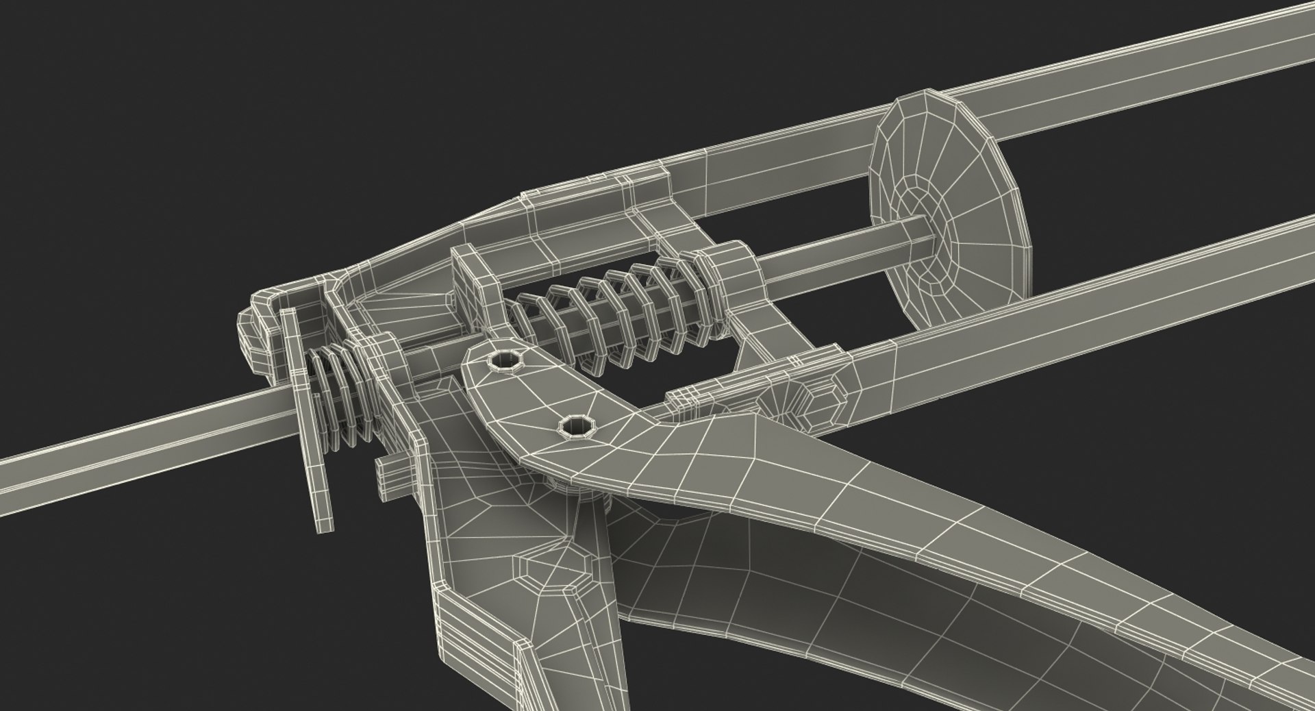 Caulking Gun 3D - TurboSquid 1290453