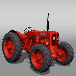 nuffield dt tractor 3d lwo