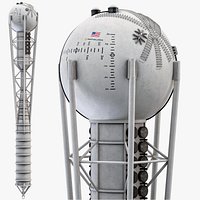 Floating AI Data Centre Sea Platform PBR