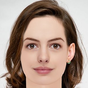Anne Hathaway Head - Low Poly Head for Game - No Hair 3D