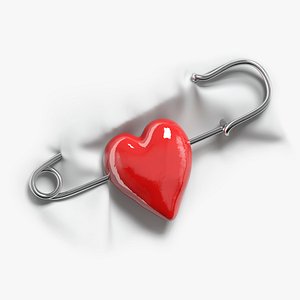 Safety Pins 3D model