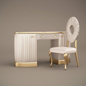 1D_Belloni Allure Vanity desk and chair (Subliminal)