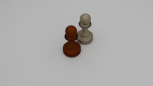chess pawn 3d 3ds