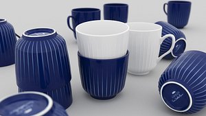 beautyful cups kahler 3D model