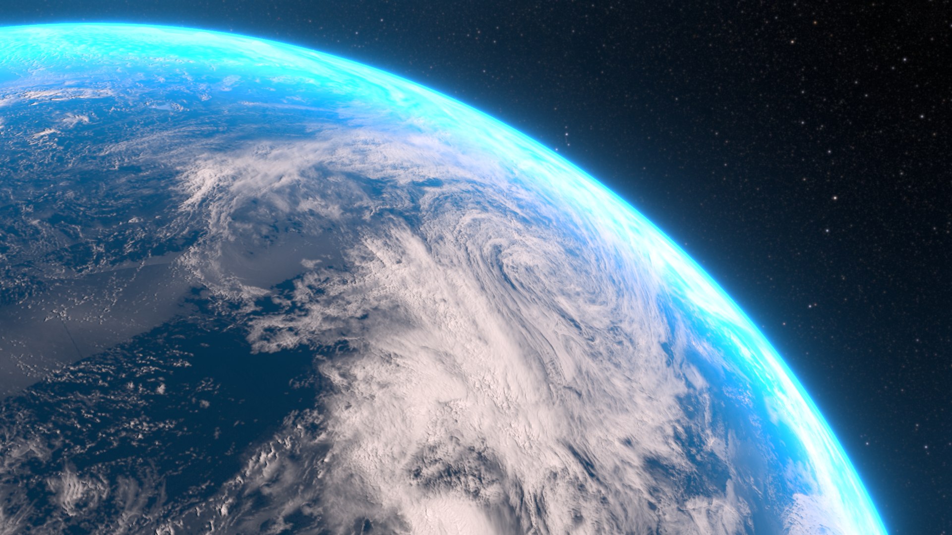 Realistic Earth With Clouds And Atmosphere 3D - TurboSquid 2246191