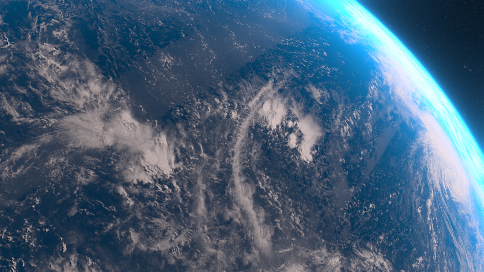 Realistic Earth With Clouds And Atmosphere 3D - TurboSquid 2246191