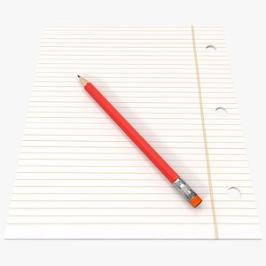 Pencil and Note Paper